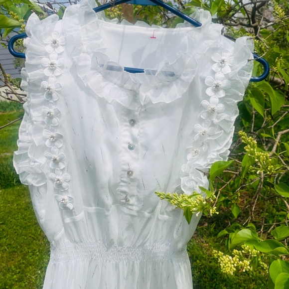 Boho wedding dress summer dress vintage! - Picture 2 of 3
